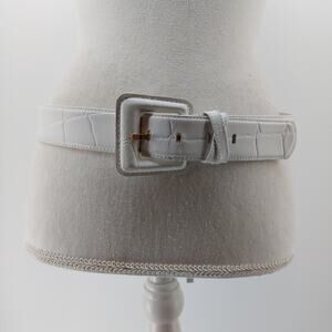 Vintage Karen Scott Women's White Genuine Leather XL